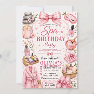 invitación de spa coqueta