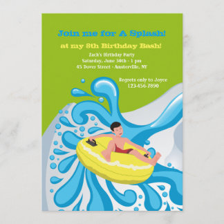 Invitación de Splash Ride