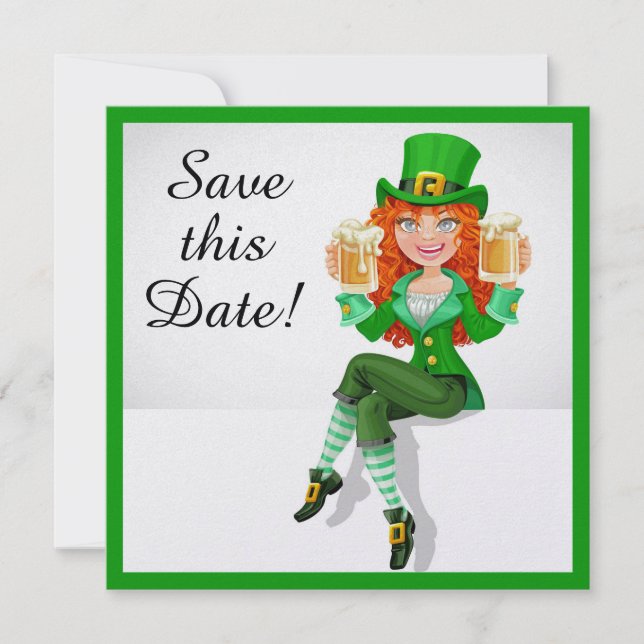 Invitación de St. Patrick (Anverso)