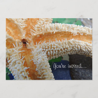 Invitación de Starfish & Sea Glass