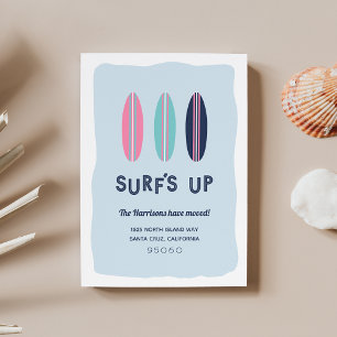Invitación de Surf's Up Beach Moving