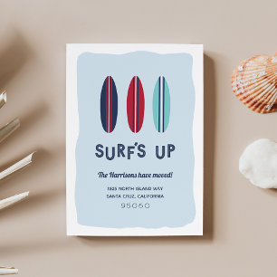 Invitación de Surf's Up Beach Moving