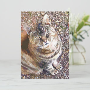 INVITACIÓN DE TABBY CAT