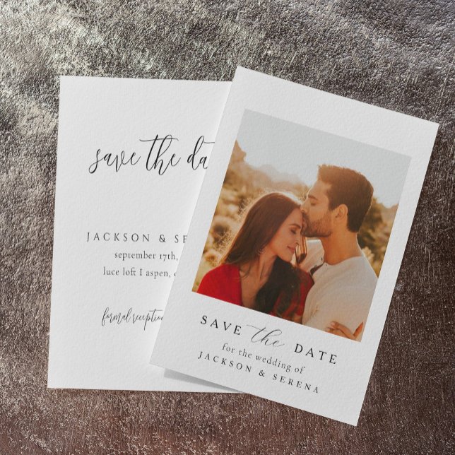 Invitación de tarjeta de boda para salvar I Boda e (Subido por el creador)
