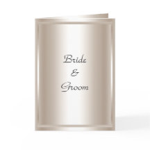 Invitación de Tarjeta de Boda Plata