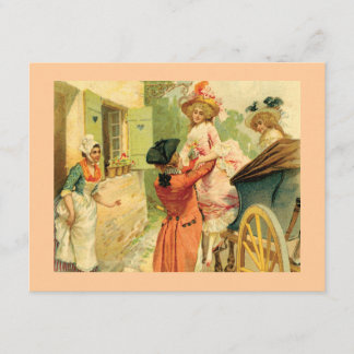 Invitación de Tarjeta de Fiesta con Estilo Antiguo