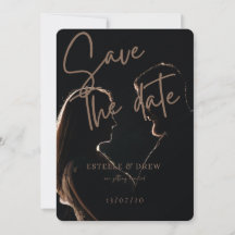 Invitación de Tarjeta de Guardar la Fecha con Foto