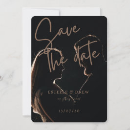 Invitación de Tarjeta de Guardar la Fecha con Foto