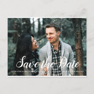 Invitación de Tarjeta Fotográfica Save the Date