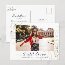 Invitación de Tarjeta Postal Fotográfica para Desp