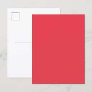 Invitación de Tarjeta Postal Personalizada Rojo To