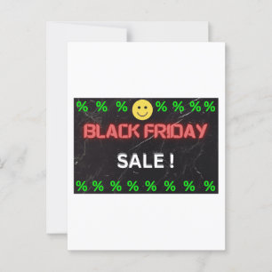 INVITACIÓN DE TARJETAS POST - VIERNES NEGROS