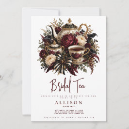 Invitación de té de boda