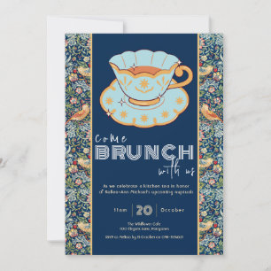 Invitación de té de cocina al estilo de William Mo