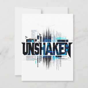 Invitación de tecnología cyberpunk inquebrantable