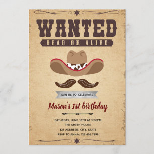invitación de tema de fiesta de cumpleaños de rode