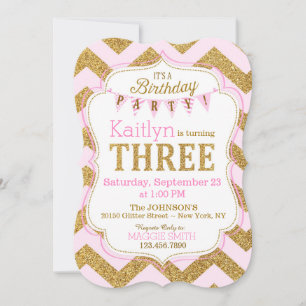 Invitación de tercer cumpleaños a Sparkle, Purpuri