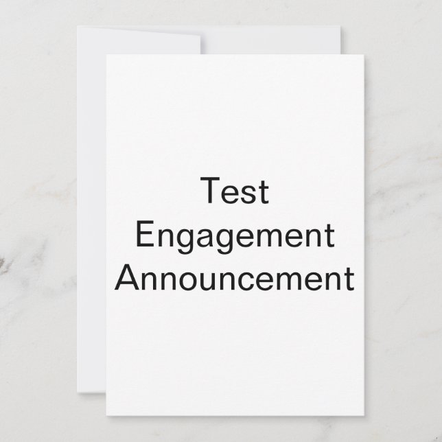 Invitación de Test Engagement (Anverso)