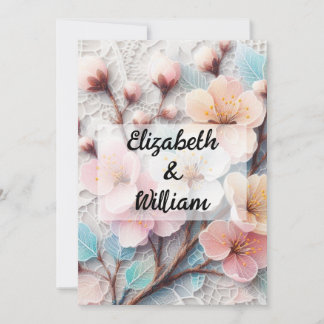 invitación de texto caligráfica minimalista