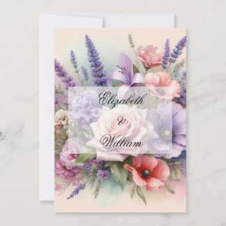 invitación de texto caligráfica minimalista