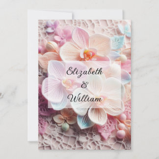 invitación de texto caligráfica minimalista