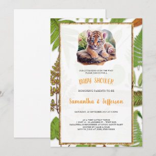 INVITACIÓN DE TIGER BABYSHOWER