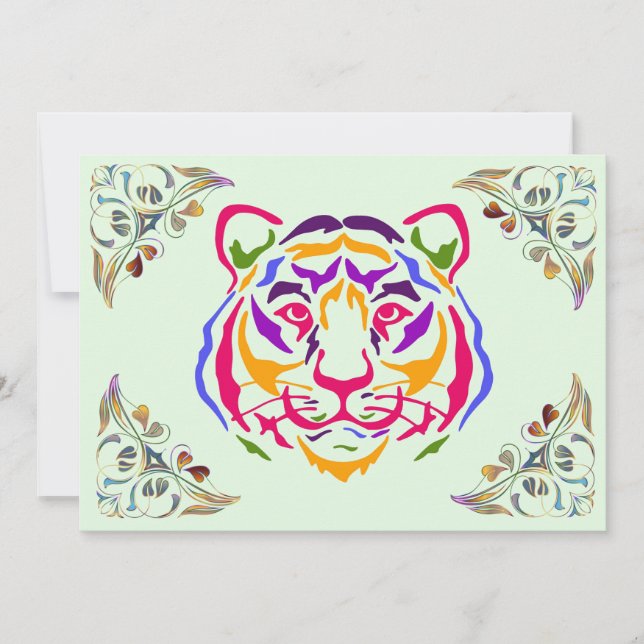 Invitación de tigres (Anverso)