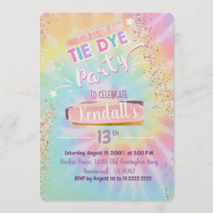 Invitación de tinte de tiempo