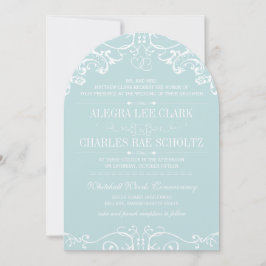 Invitación de tipografía vintage moderna de pizarr