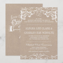 Invitación de tipografía vintage moderna de pizarr