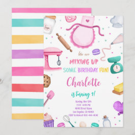 Invitación de Torta de Cumpleaños