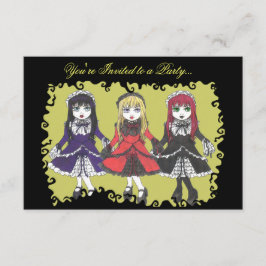 Invitación de tres hermanas