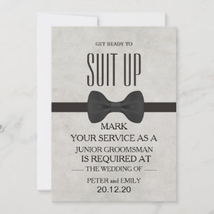 Invitación de tu Servicio como Padrino de Boda