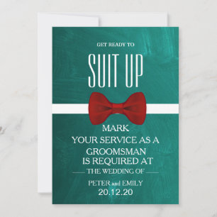 Invitación de tu Servicio como Padrino de Boda