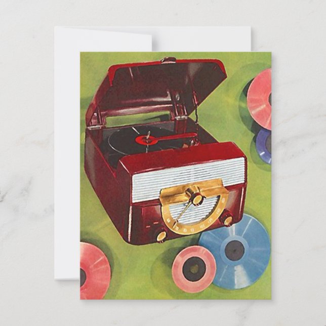 Invitación de turno de salto de disco de registro  (Anverso)