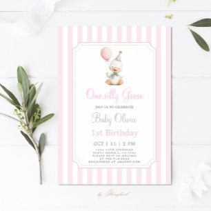 Invitación de un Chica de cumpleaños con un sabio 