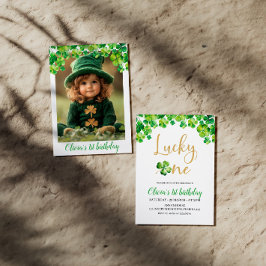 Invitación de un cumpleaños de St. Patricks