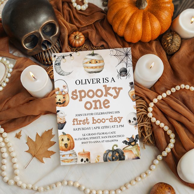 Invitación de un cumpleaños espeluznante (Subido por el creador)