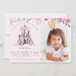 Invitación de un fiesta fotográfico salvaje de un