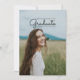 Invitación de un Fiesta graduado simple y elegante