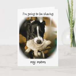 Invitación de un mascota a una fiesta de compromis