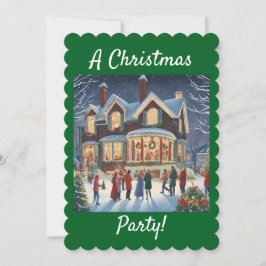 Invitación de un partido Navidad