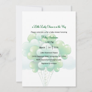 Invitación de Un Pequeño Amuleto de la Suerte en C