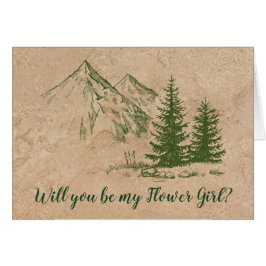 Invitación de una chica de Boda de montaña rusa