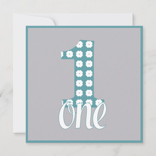 Invitación de una fiesta gris (Anverso)