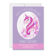 Invitación de Unicornio