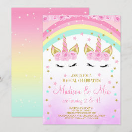 Invitación de Unicornio, Invitación de Unicornios 