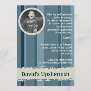 Invitación de Upshernish
