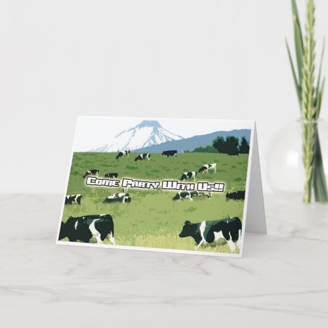 invitación de vaca (Anverso)