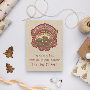 Invitación de vacaciones a navidades y a Yule Bles